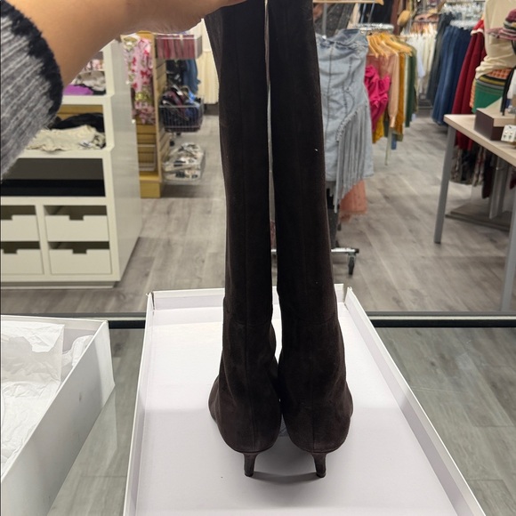 RAYE Liri Boot in Chocolate Brown - Picture 8 of 9